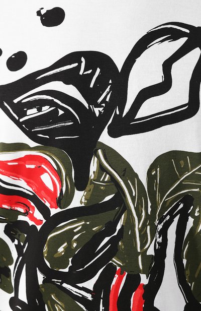 Хлопковая футболка MARNI, арт. HUMU0142P0/S22763, фото 5