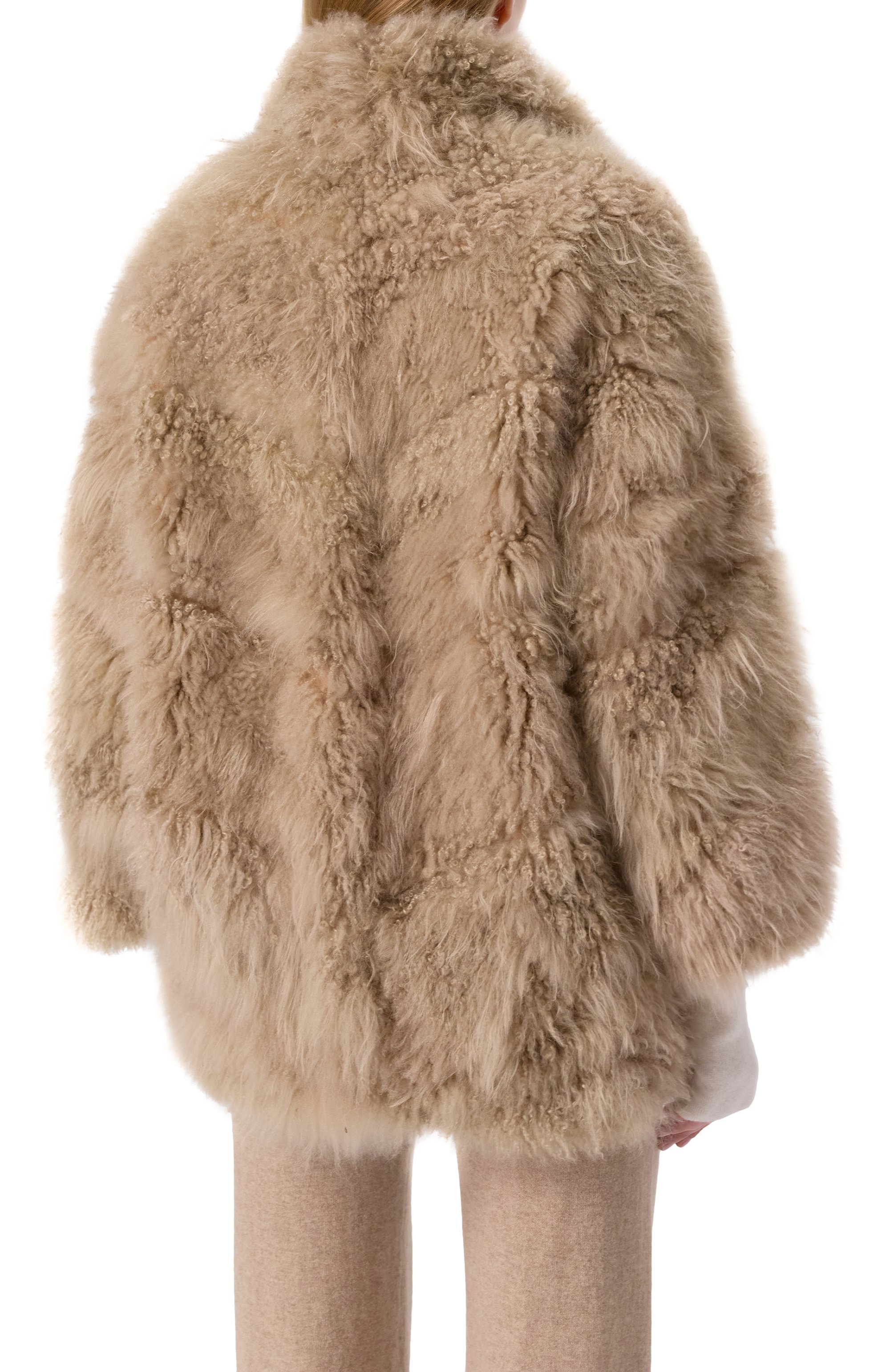 Шуба из козы SIMONETTA RAVIZZA, арт. F04C0136H13, фото 4