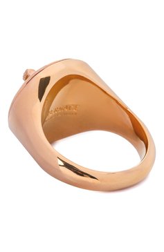 Мужское кольцо VERSACE золотого цвета, арт. 1001434/1A00620 | Фото 3 (Региональные ограничения белый список (Axapta Mercury): Не проставлено; Нос: Не проставлено; Материал: Металл)