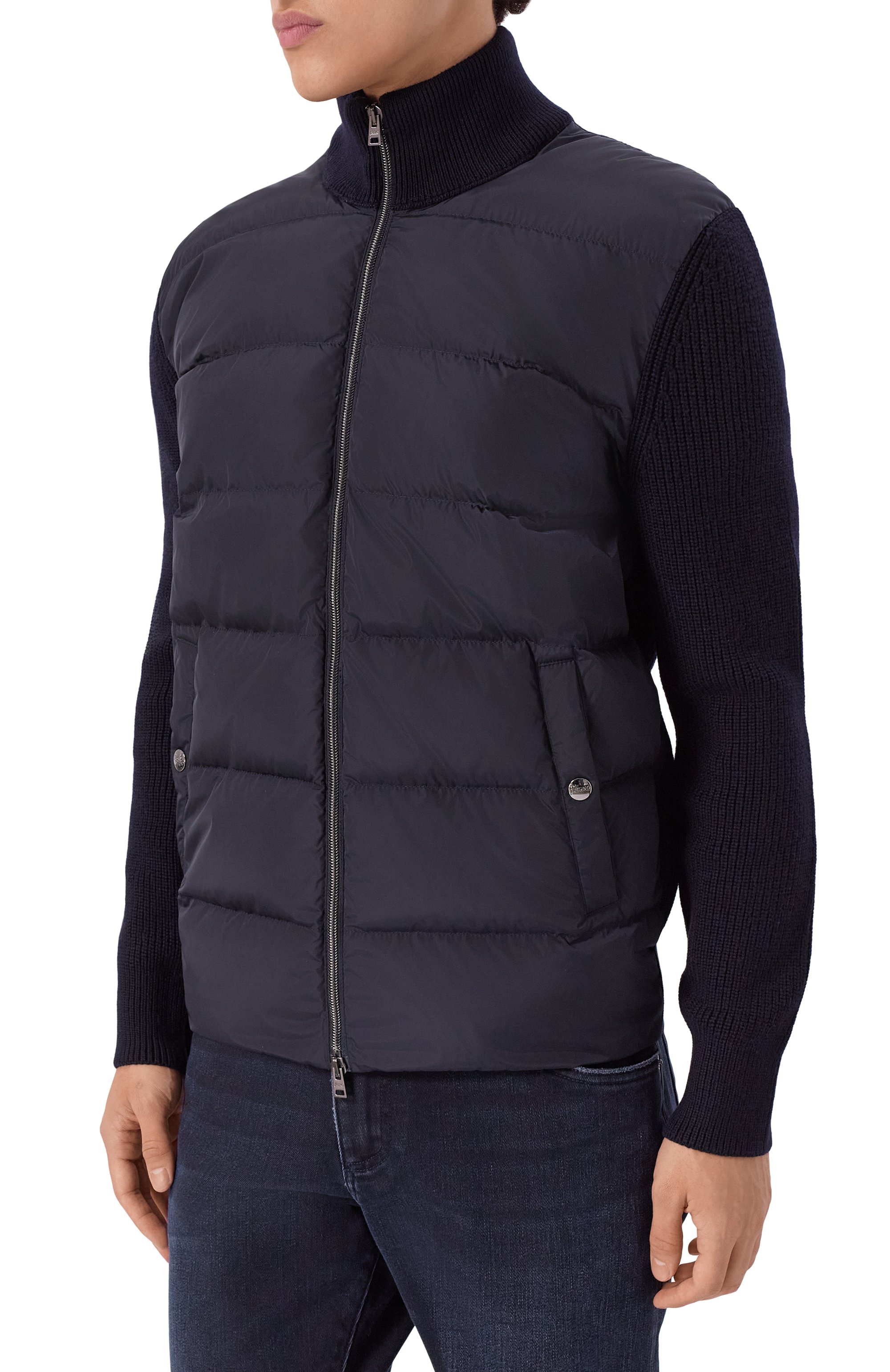 Комбинированный кардиган HERNO, арт. MP000126U/70061, фото 3