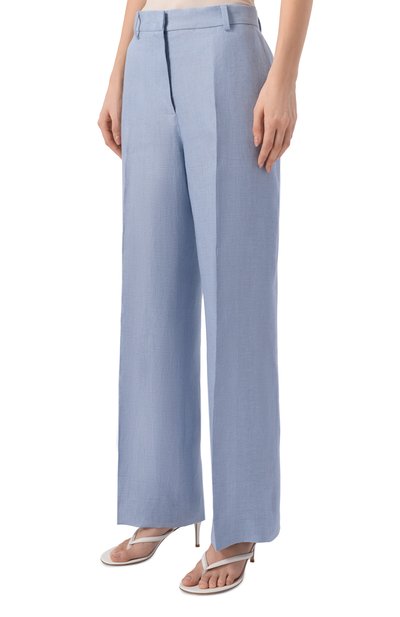 Льняные брюки WEEKEND MAX MARA, арт. WKDMALIZIA, фото 3