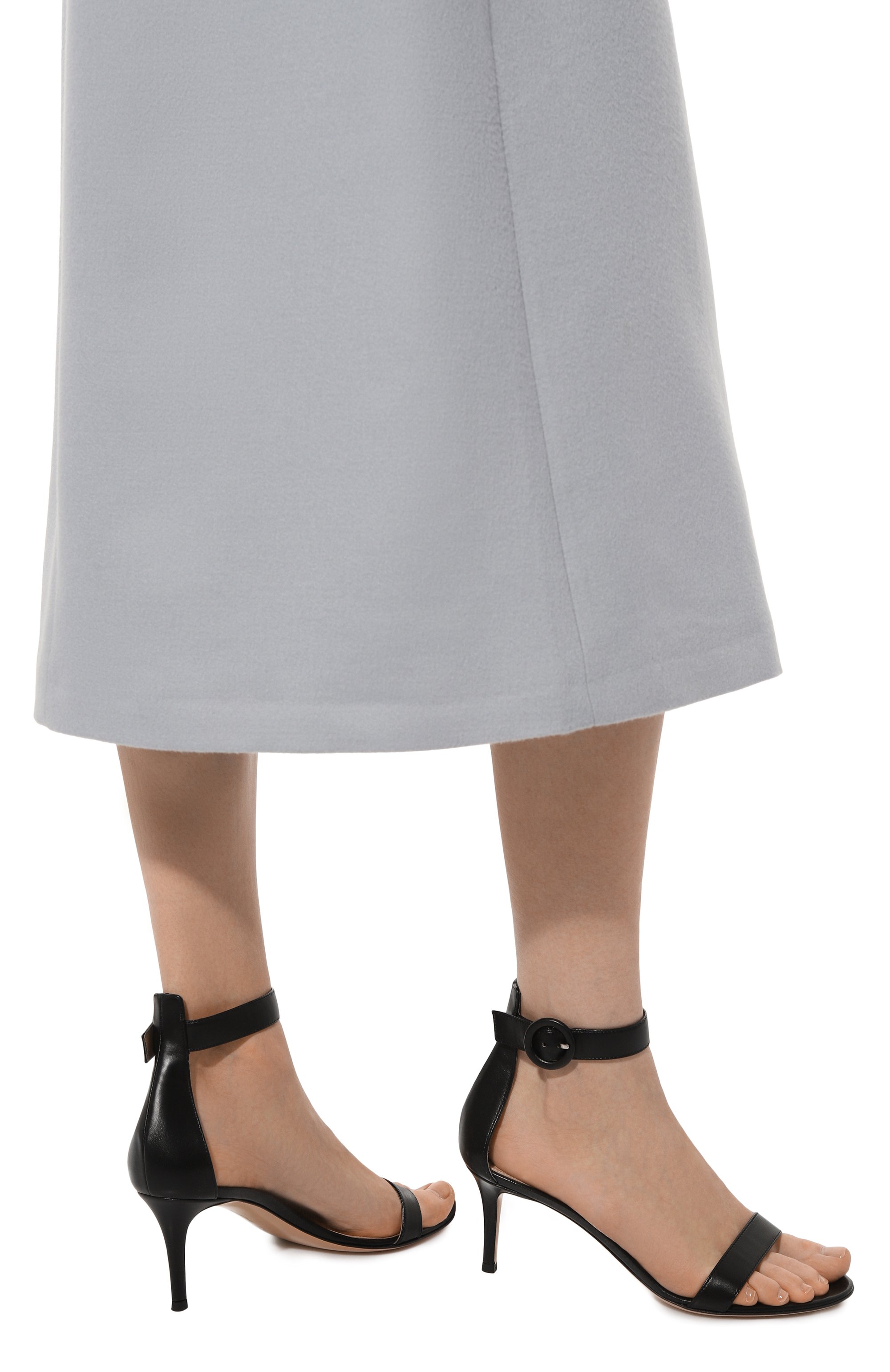 Кожаные босоножки portofino GIANVITO ROSSI, арт. G60088.70RIC.NAPNER0, фото 3