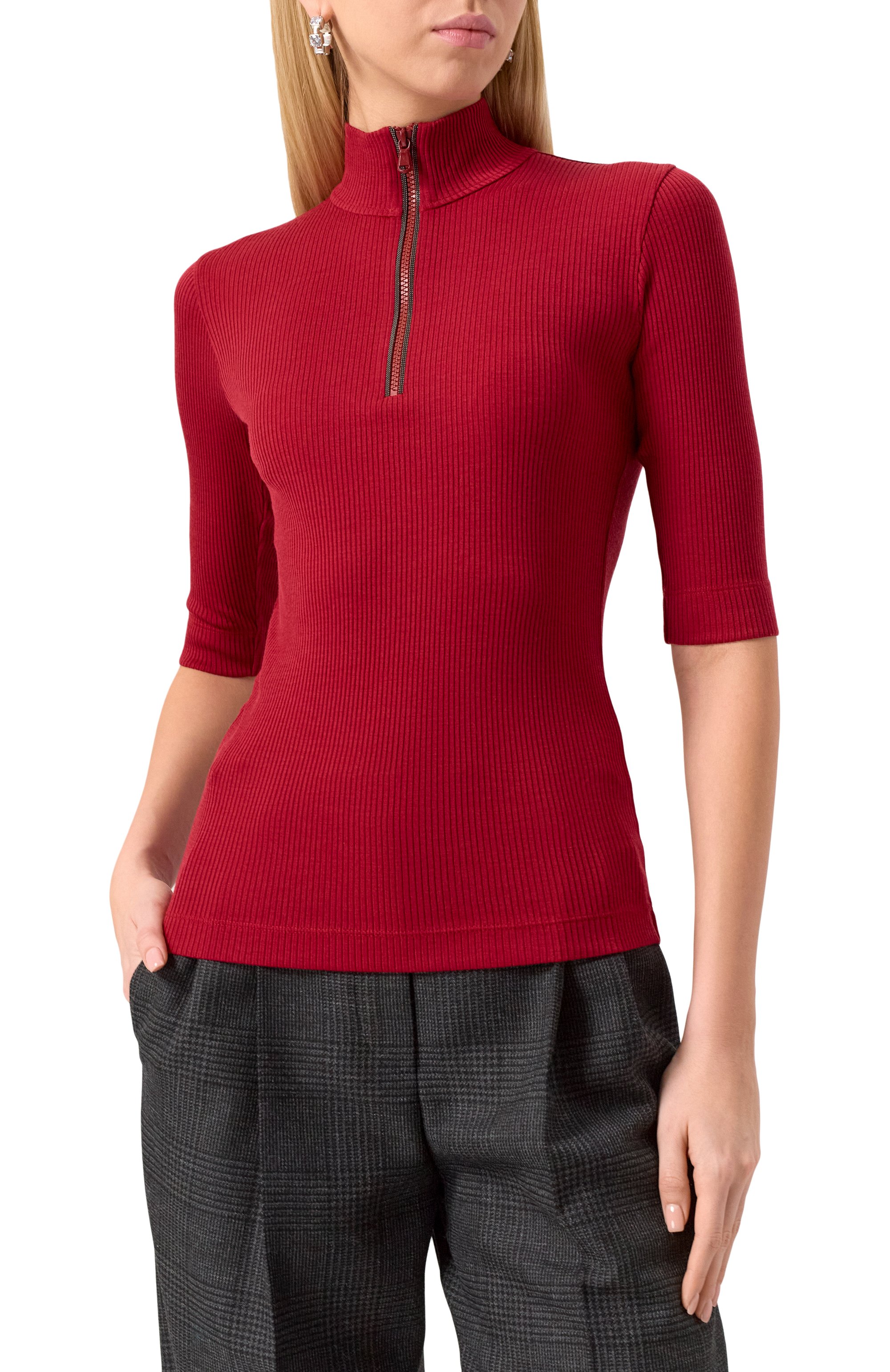 Шерстяной пуловер BRUNELLO CUCINELLI, арт. MD998VB614, фото 3