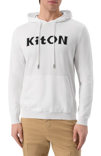 Хлопковое худи KITON, арт. UMK0465V107A, фото 3