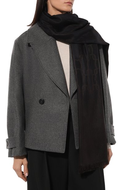 Шарф из кашемира и шелка AGNONA, арт. AS06Z1E/H7057E, фото 3