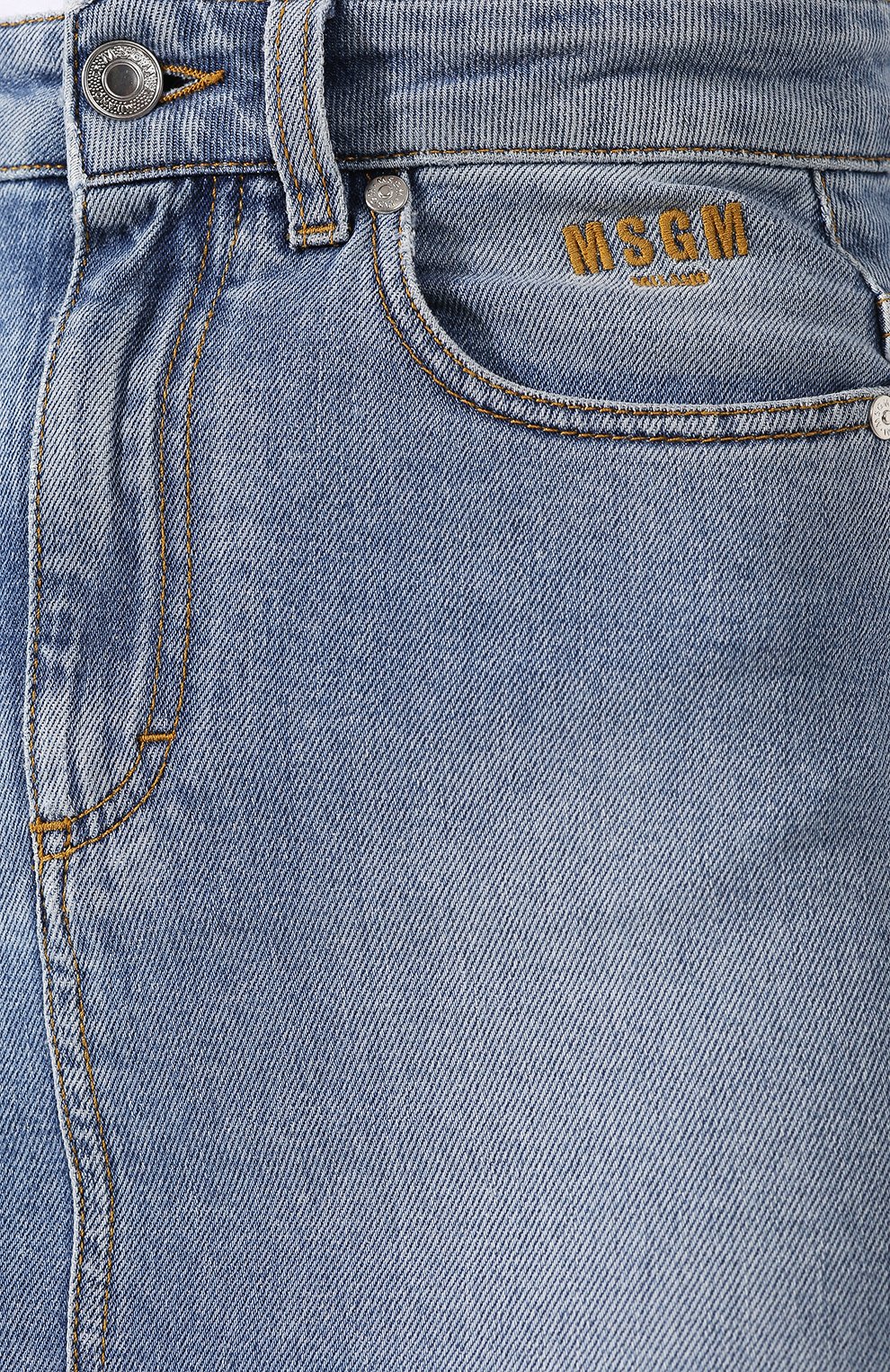 Джинсовая юбка MSGM, арт. 2841MDD53L 207278, фото 5