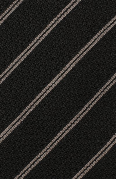 Галстук из шелка и шерсти TOM FORD черного цвета по цене 25950 руб., арт. 8TF14/XTF, фото 3 Галстук из шелка и шерсти TOM FORD, арт. 8TF14/XTF, фото 3