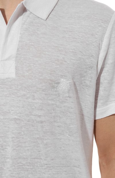 Льняное поло VILEBREQUIN, арт. PYRE9O00/010, фото 5