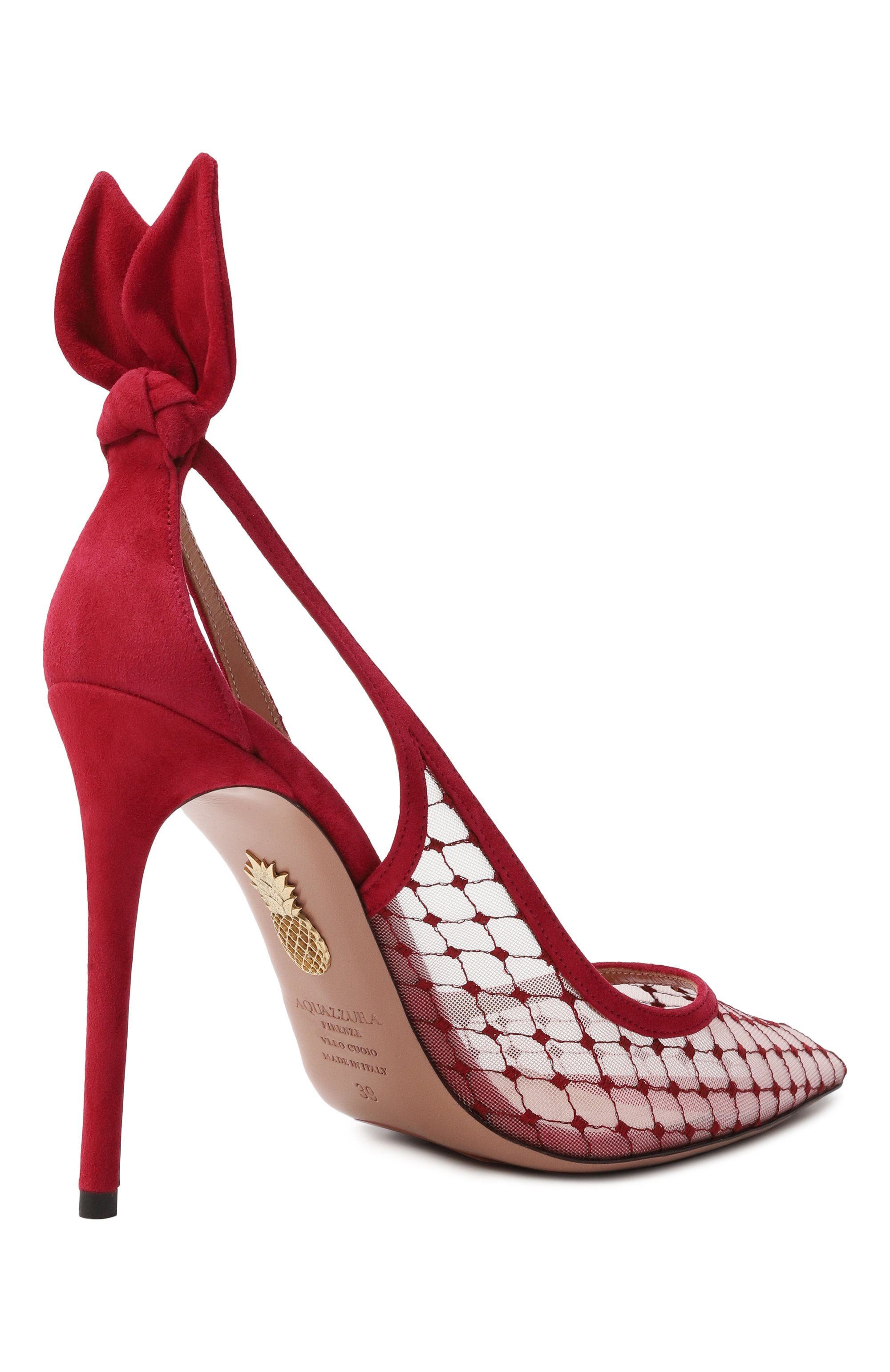 Туфли bow tie net 105 AQUAZZURA, арт. DNNHIGP0/FMS, фото 5