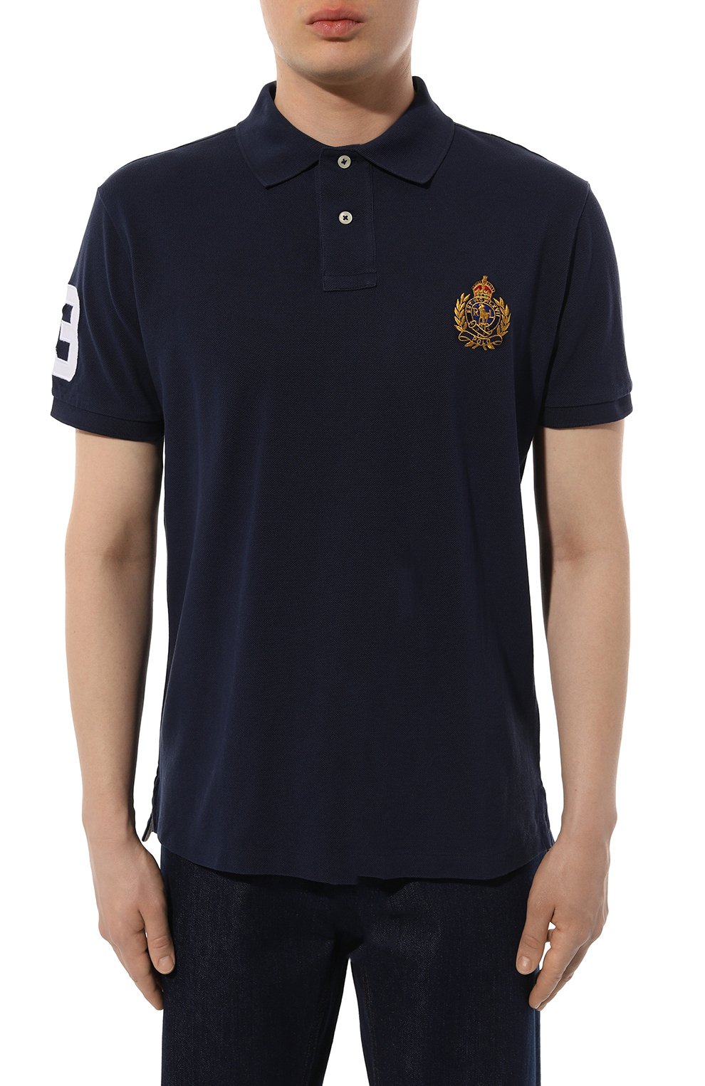 Хлопковое поло POLO RALPH LAUREN, арт. 710935534, фото 3