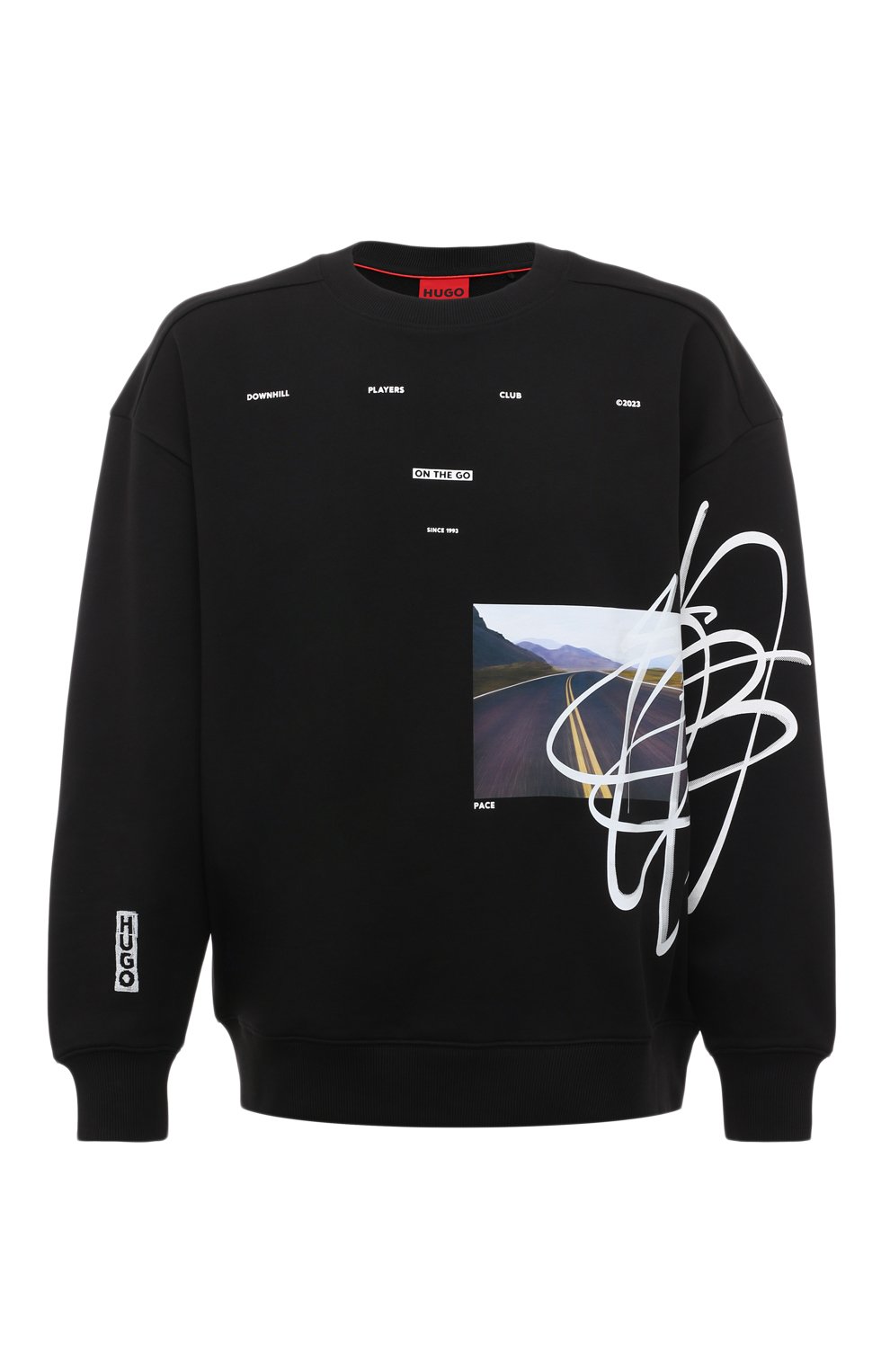 Хлопковый свитшот HUGO, арт. 50493703, фото 1