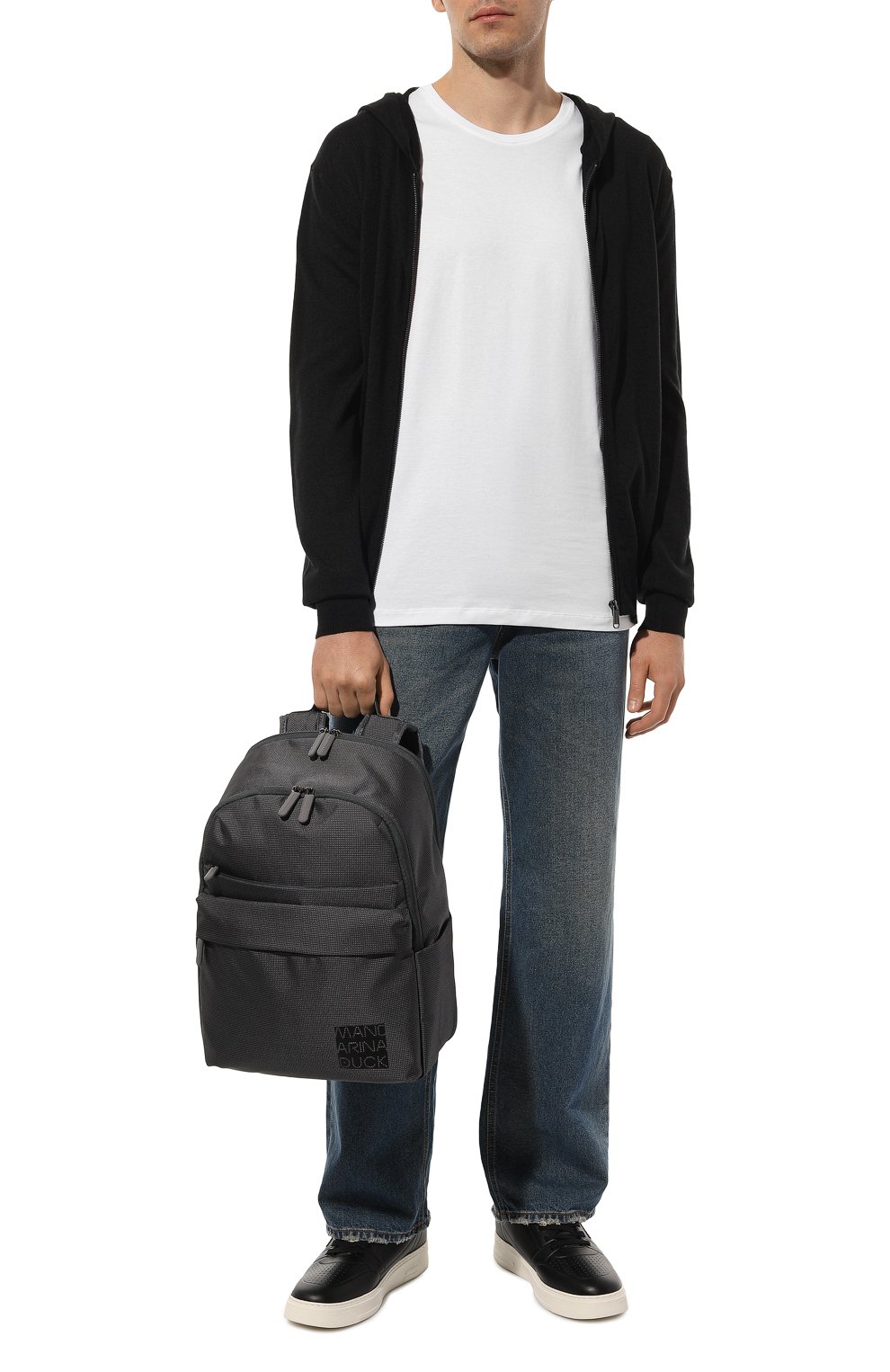 Рюкзак district MANDARINA DUCK серого цвета по цене 29990 руб., арт. KPT01-465, фото 7 Рюкзак district MANDARINA DUCK, арт. KPT01-465, фото 7