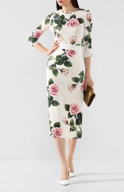 Шелковая юбка DOLCE & GABBANA, арт. F4BTFT/FSAZD, фото 2