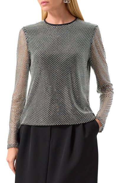 Топ с отделкой стразами DOLCE & GABBANA, арт. F7AJ2T/HLSA0, фото 3