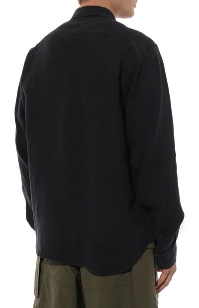 Льняная рубашка C.P. COMPANY, арт. 16CMSH301A005415G, фото 4