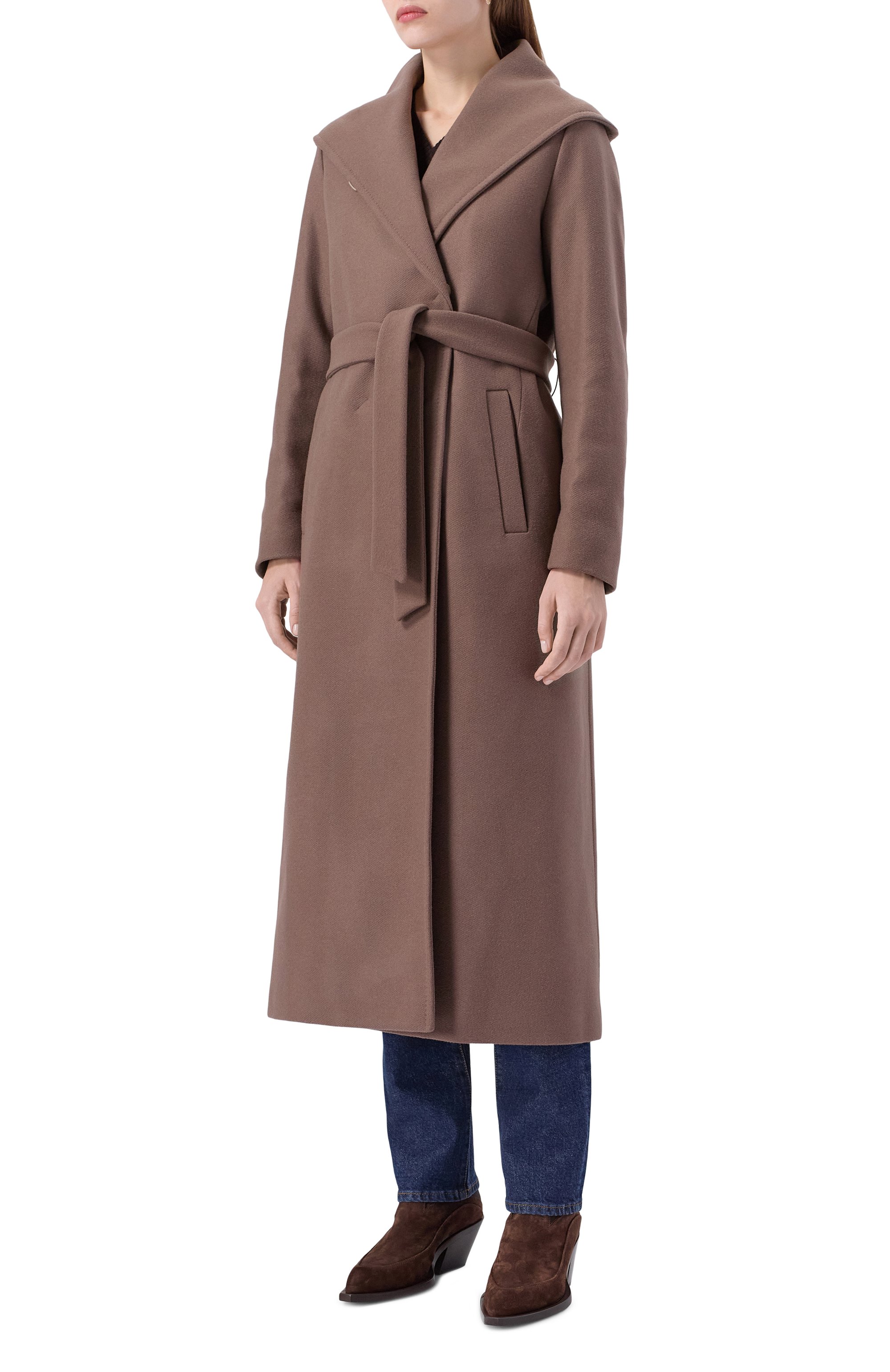 Шерстяное пальто HERNO, арт. CA000612D/39601, фото 3