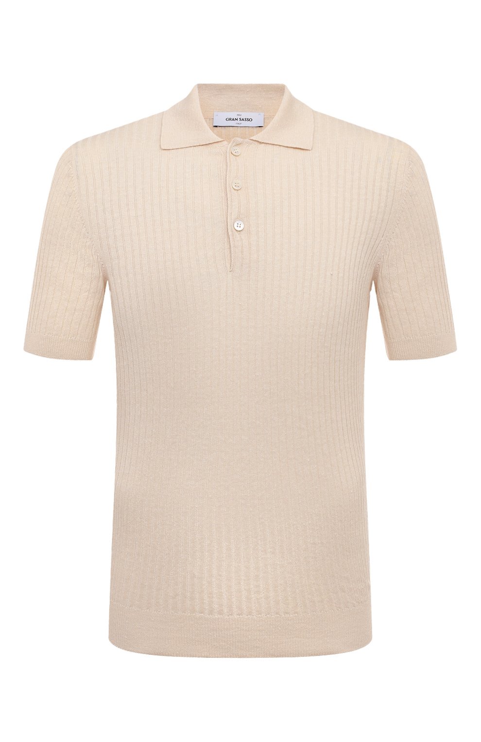 Поло изо льна и хлопка GRAN SASSO, арт. 57118/18641, фото 1