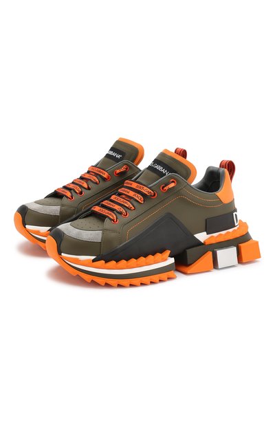 Комбинированные кроссовки super king DOLCE & GABBANA, арт. CS1649/AZ702, фото 1