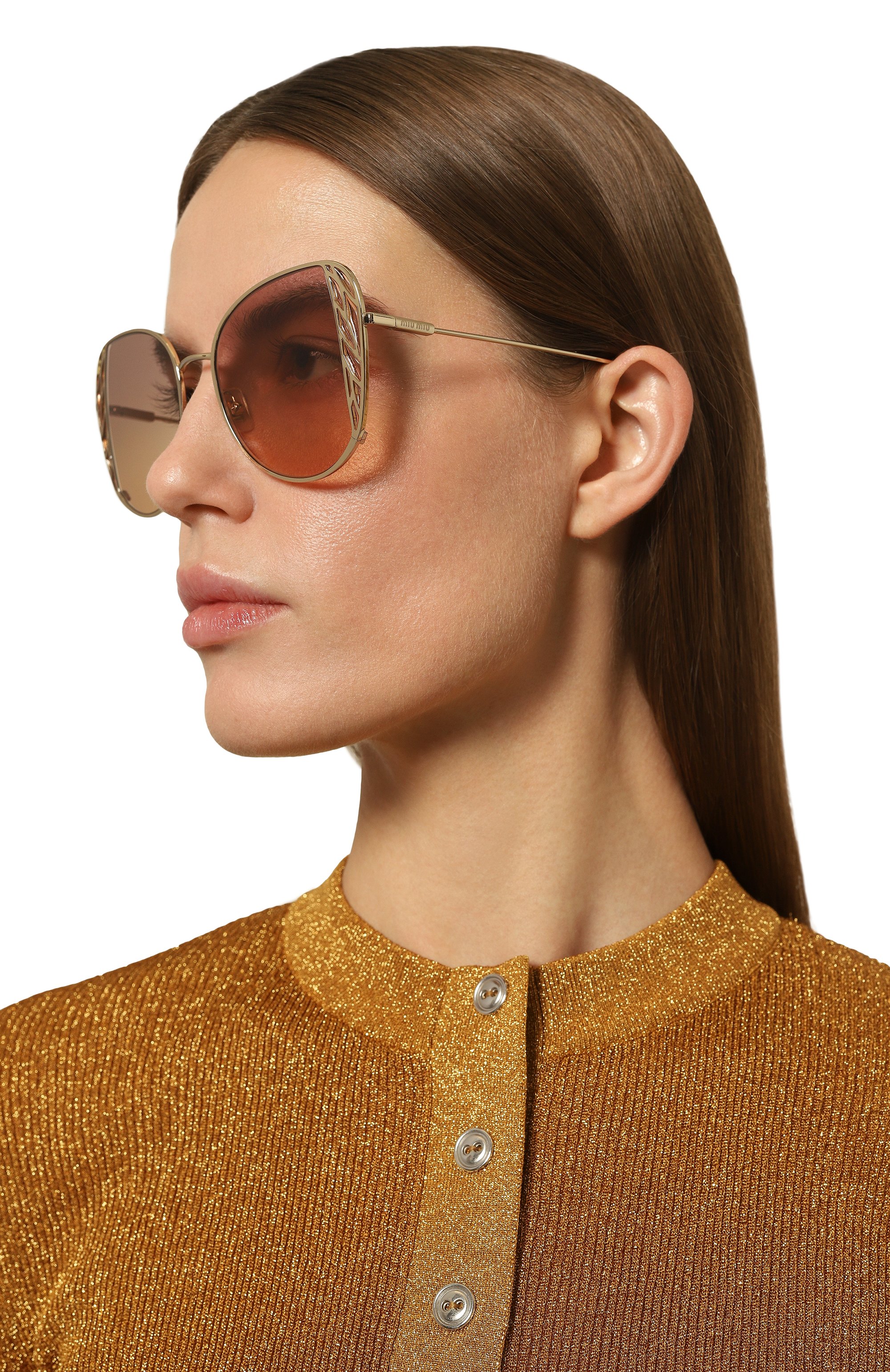 Солнцезащитные очки MIU MIU, арт. SMU57X-EZVN-FE04N-052, фото 2