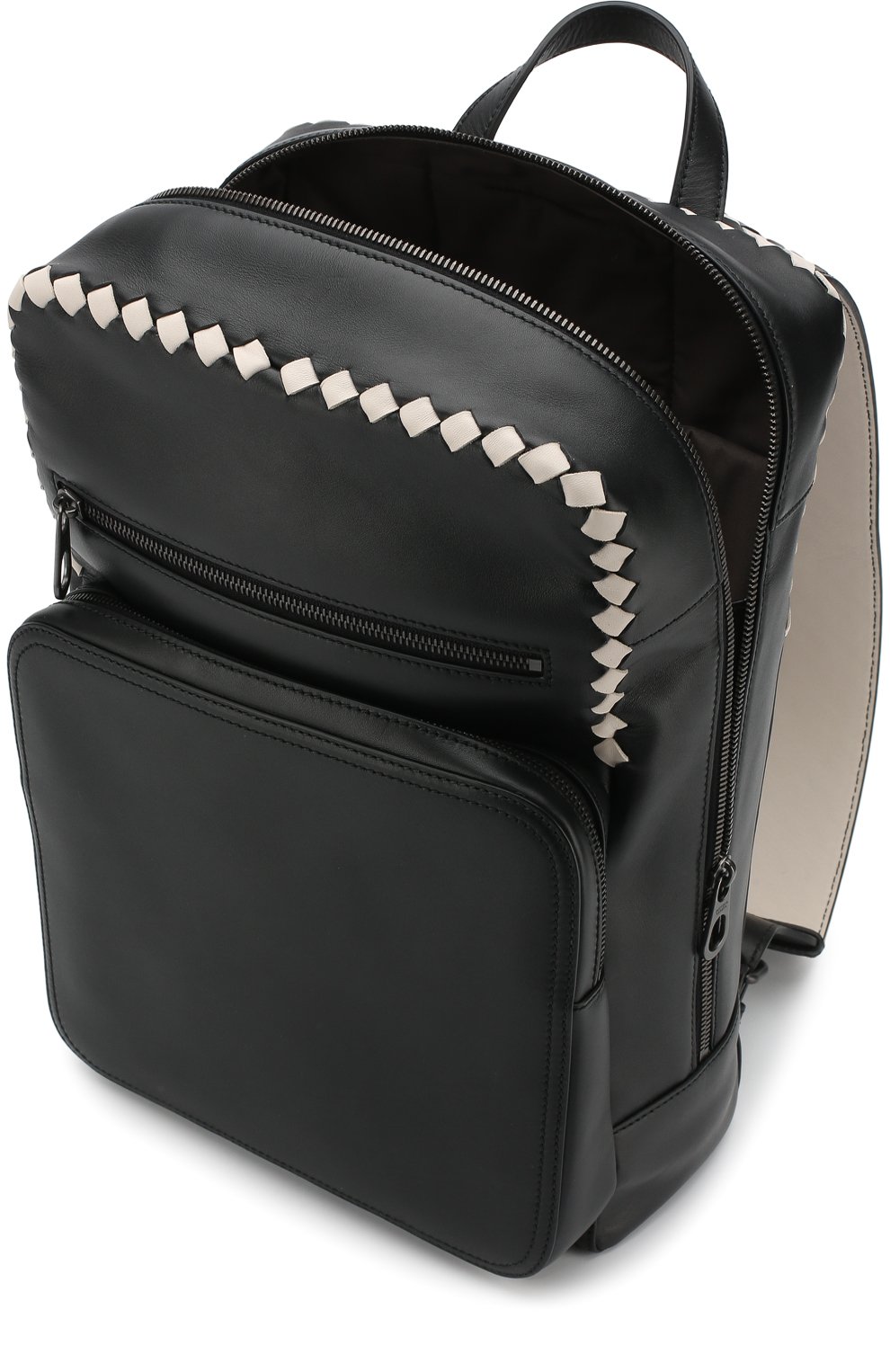 Кожаный рюкзак с плетением intrecciato BOTTEGA VENETA, арт. 520187/VALKH, фото 4