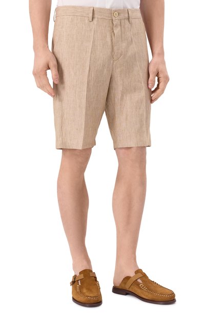 Льняные шорты 120% LINO, арт. 32AL2M29DB/G147/700, фото 3