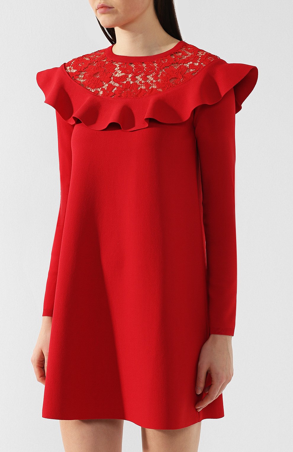 Платье из вискозы VALENTINO, арт. RB3KDA04ZSR, фото 3
