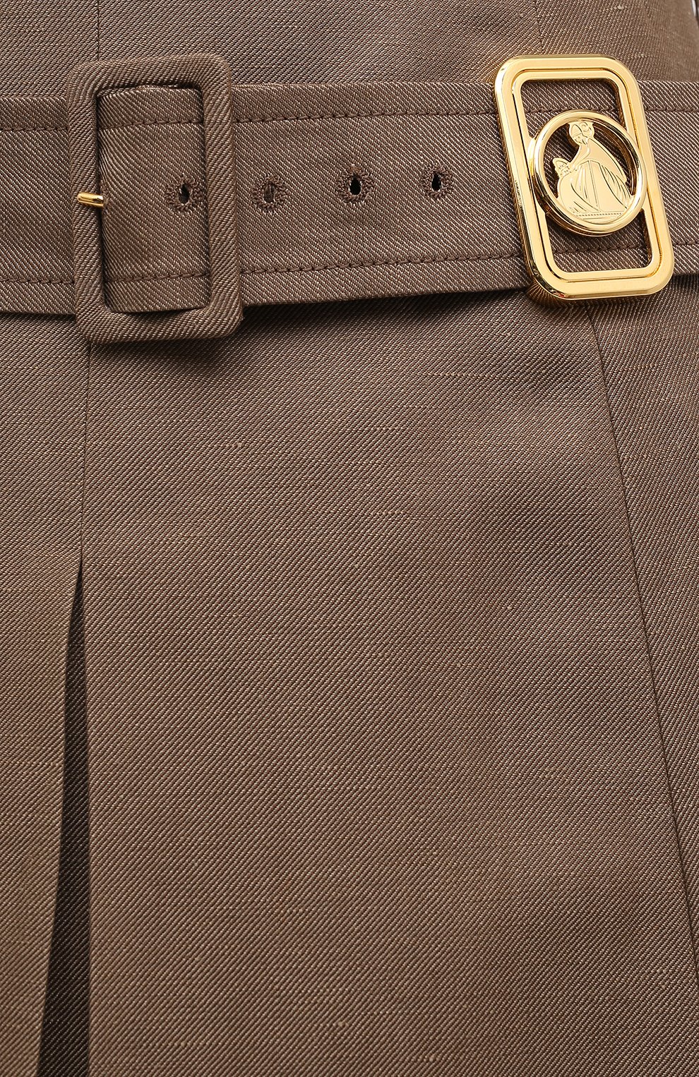 Юбка из шерсти и льна LANVIN, арт. RW-ST411U-4797-P21, фото 5