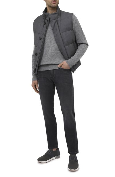 Комбинированные кроссовки ANDREA VENTURA FIRENZE, арт. V0YAGER SNEAKER/FASHI0N CL0TH+CACH./V0Y-IWG, фото 2