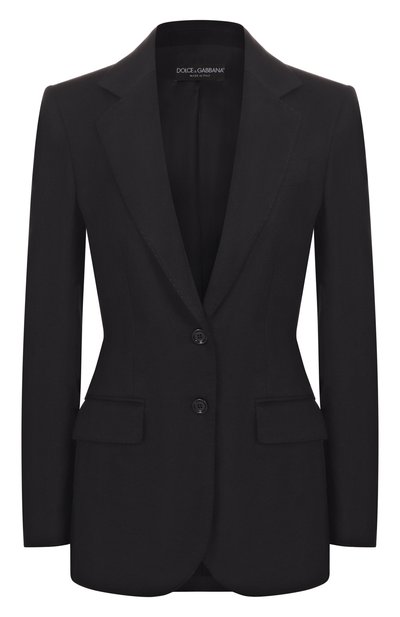 Женский жакет из кашемира и шелка DOLCE & GABBANA, арт. F29KNT/GDDC0