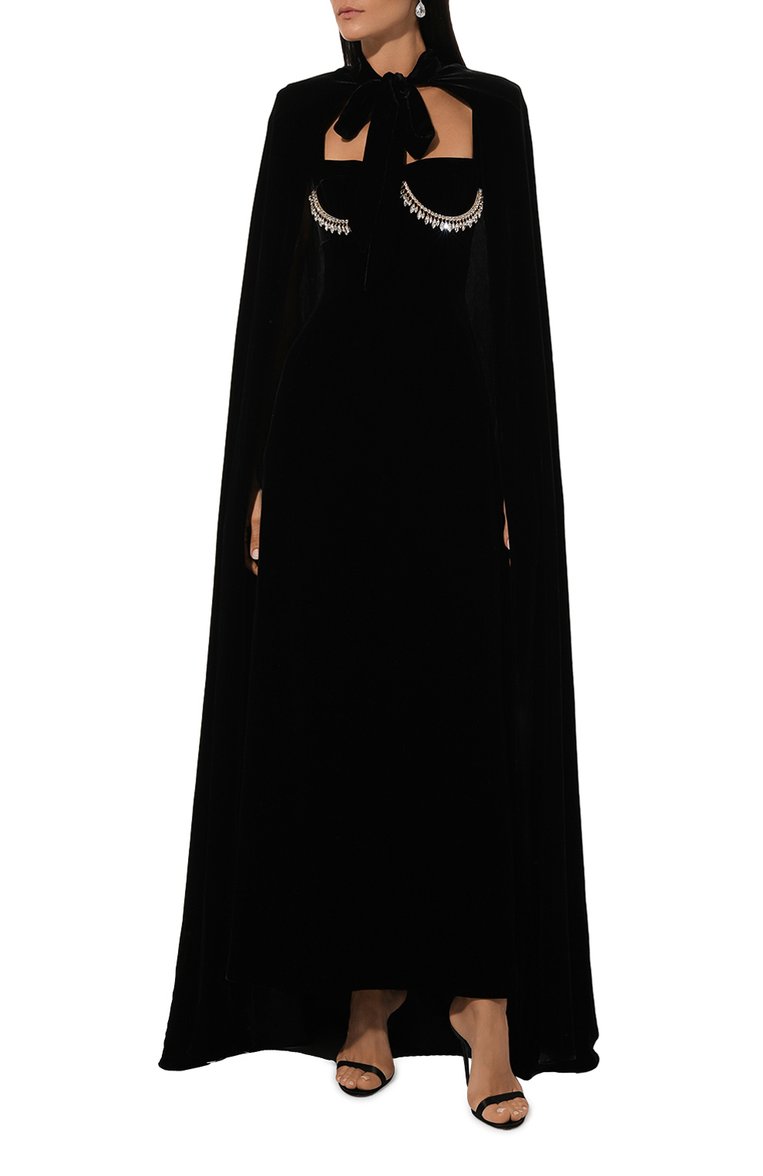 Шелковая накидка THE NEW ARRIVALS ILKYAZ OZEL, арт. W24_NA03800040587, фото 3