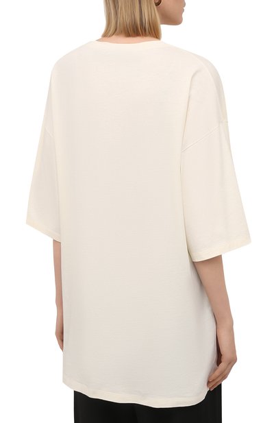 Хлопковая футболка GUCCI, арт. 539080/XJA9C, фото 4