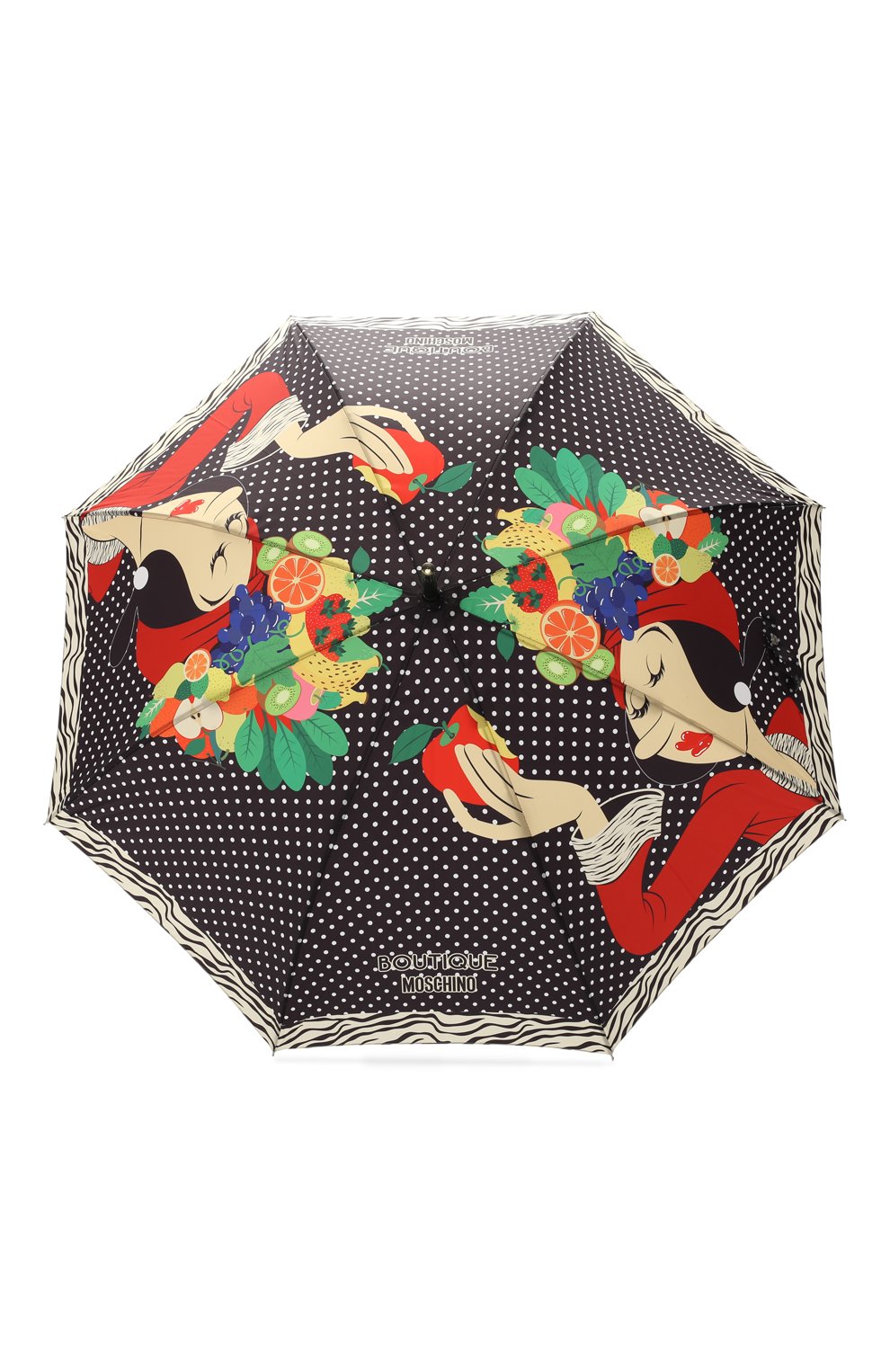 Зонт-трость с принтом MOSCHINO, арт. 7032-63AUT0, фото 1