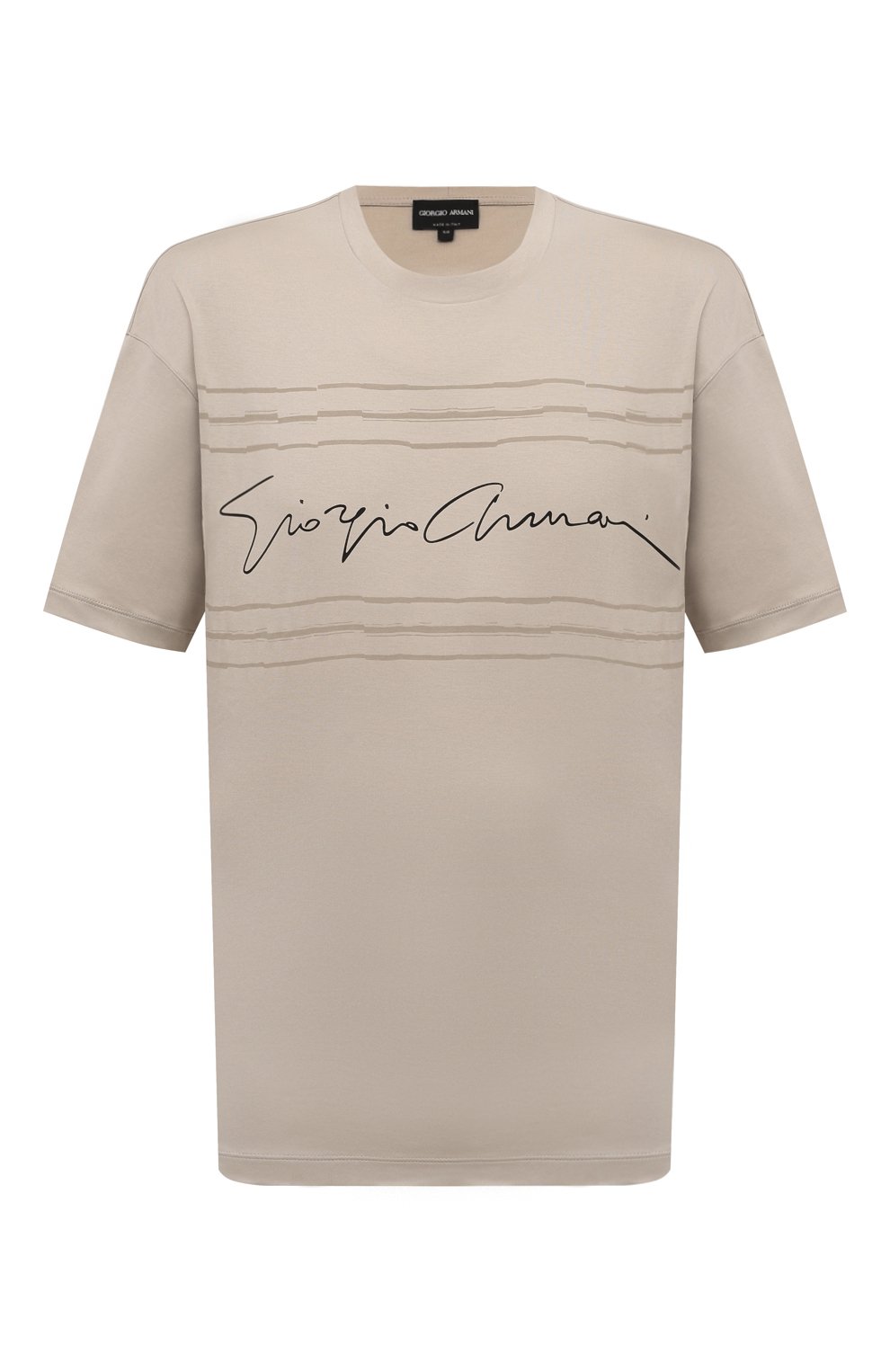 Хлопковая футболка GIORGIO ARMANI, арт. GM000159/TE10333, фото 1