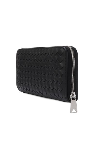 Кожаное портмоне BOTTEGA VENETA черного цвета по цене 127500 руб., арт. 861796/V6PD1, фото 2 Кожаное портмоне BOTTEGA VENETA, арт. 861796/V6PD1, фото 2