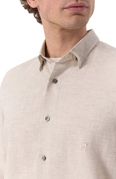 Льняная рубашка ZILLI, арт. LINAS1M080013123U, фото 5