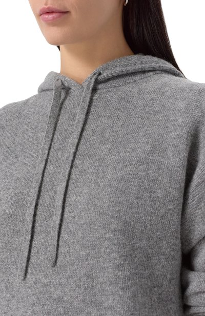 Худи из шерсти и вискозы WEEKEND MAX MARA, арт. SCENIC0, фото 5