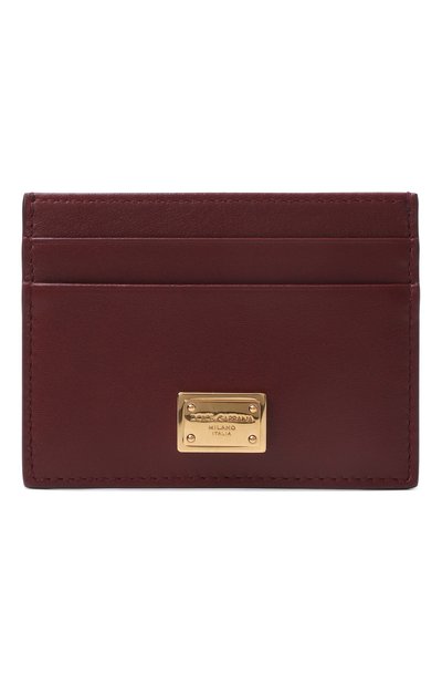 Женский кожаный футляр для кредитных карт DOLCE & GABBANA, арт. BI0330/A9S25