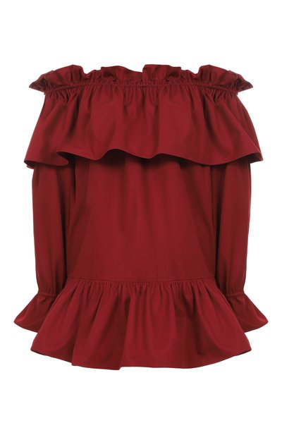 Женское хлопковое платье SAINT LAURENT, арт. 820312/Y3A99