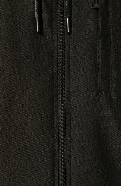 Льняная куртка CAPOBIANCO темно-зеленого цвета по цене 76650 руб., арт. 12M184.LIME., фото 5 Льняная куртка CAPOBIANCO, арт. 12M184.LIME., фото 5