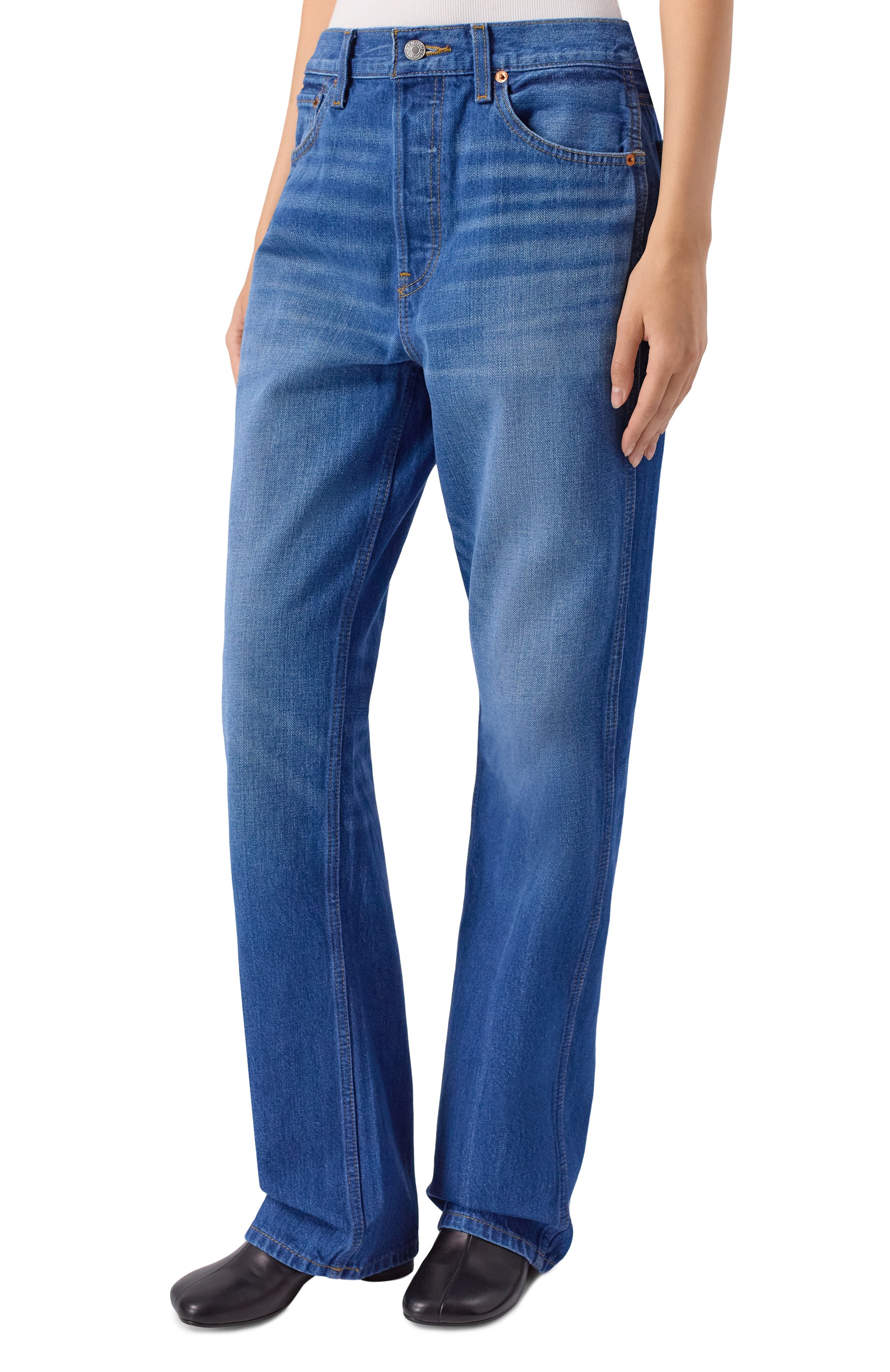 Джинсы 90's high rise loose RE/DONE, арт. 148-03W90HRL0/B, фото 3