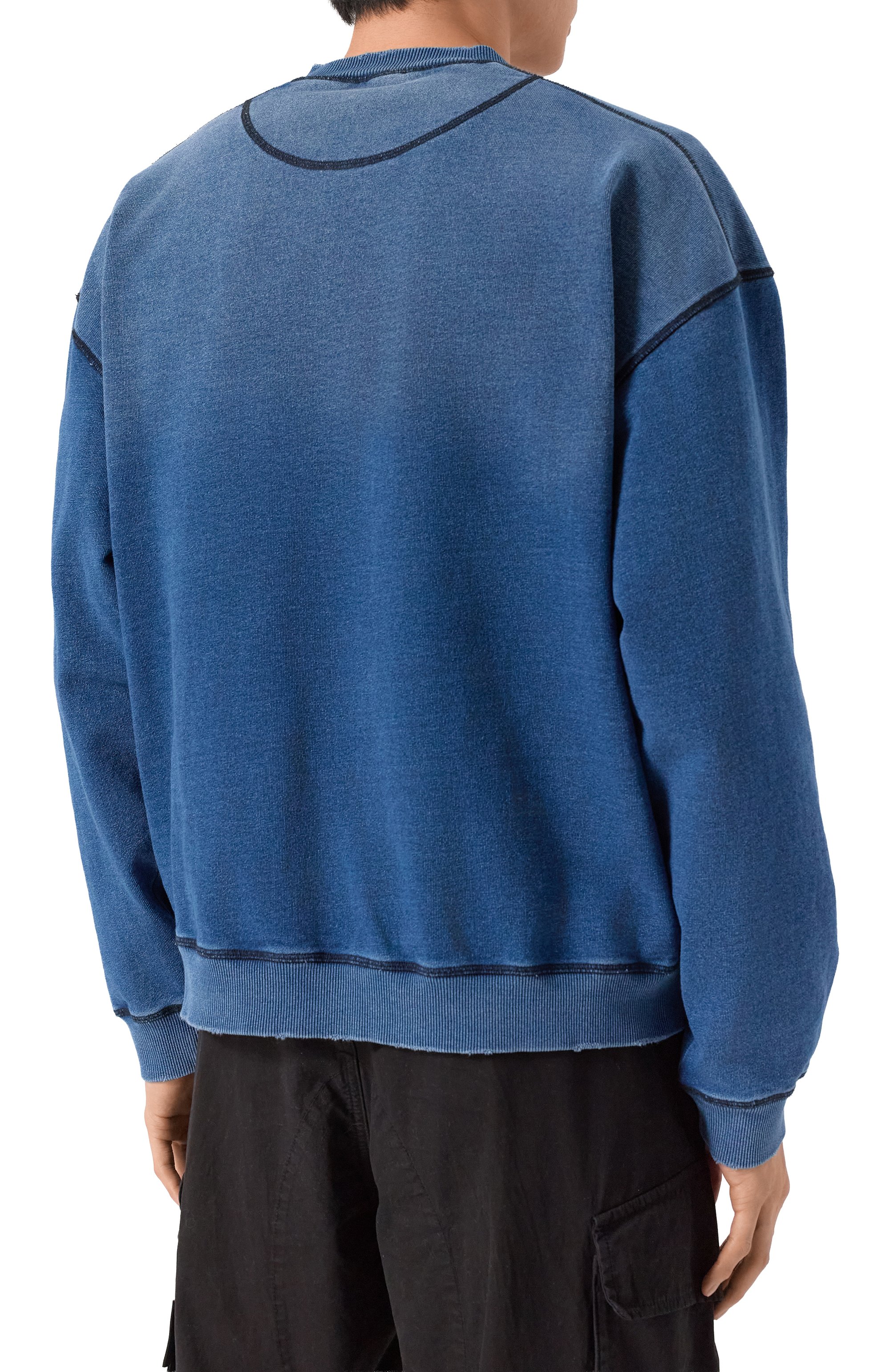 Хлопковый свитшот DIESEL, арт. A19992/0PKAH, фото 4