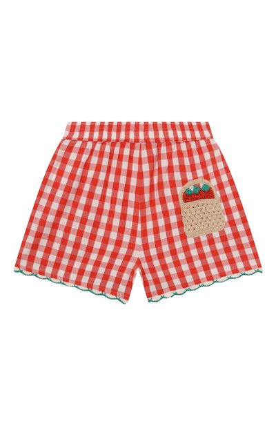 Хлопковые шорты STELLA MCCARTNEY, арт. TW6B69, фото 2