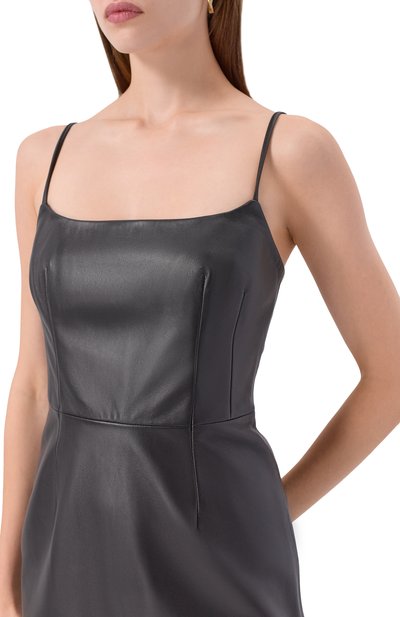 Кожаное платье 12 STOREEZ, арт. 125854, фото 5