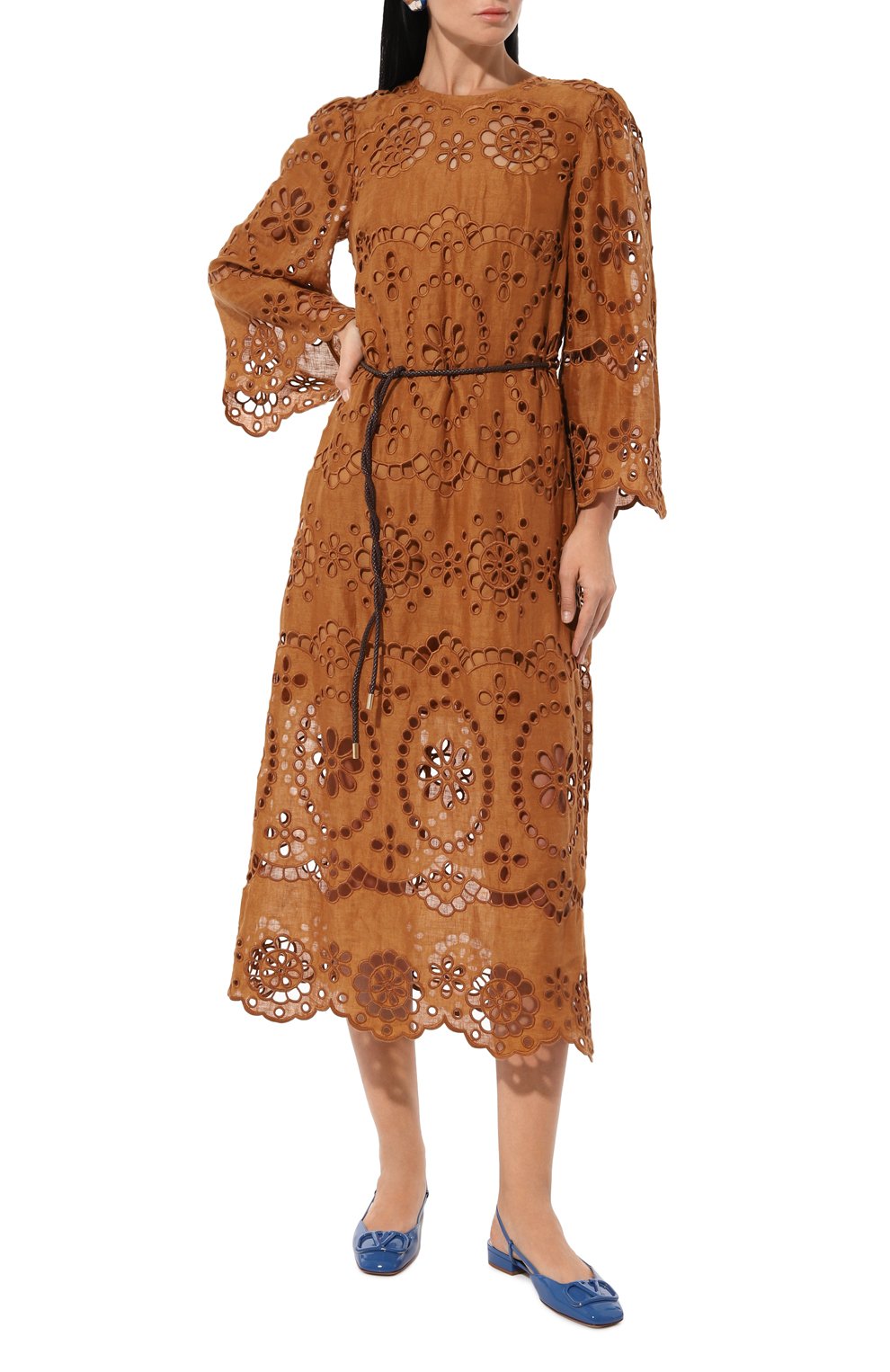 Льняное платье ZIMMERMANN, арт. 1444DSS244, фото 2