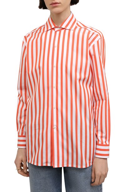 Хлопковая рубашка RALPH LAUREN, арт. 290649380, фото 3