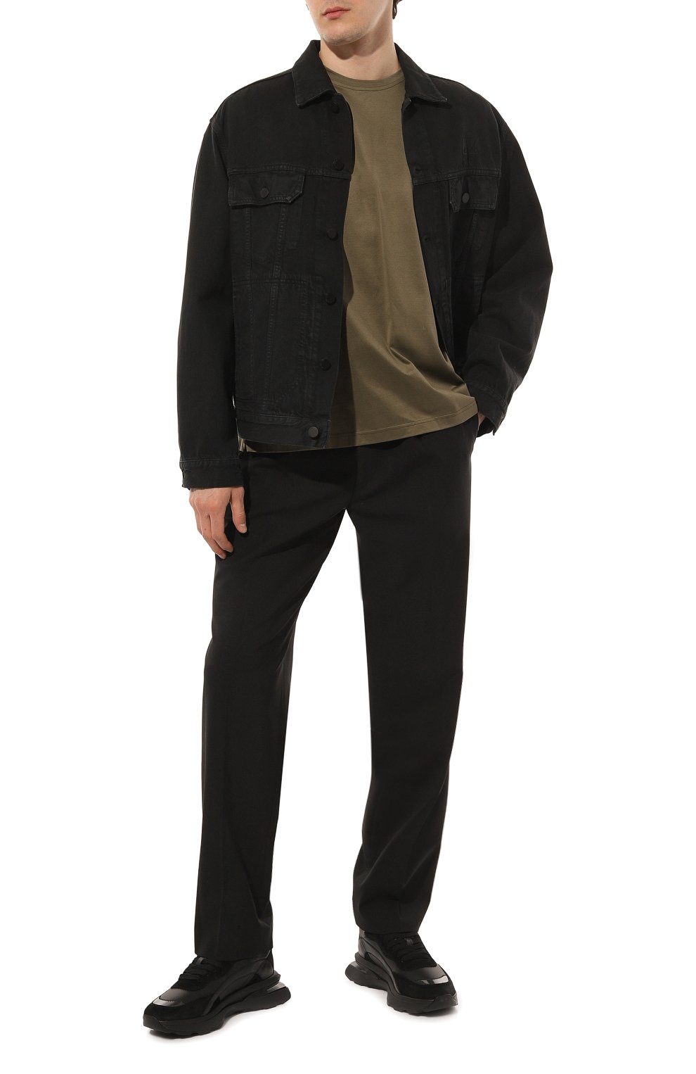 Кожаные кроссовки slash DSQUARED2, арт. SNM0242 25I05795, фото 2