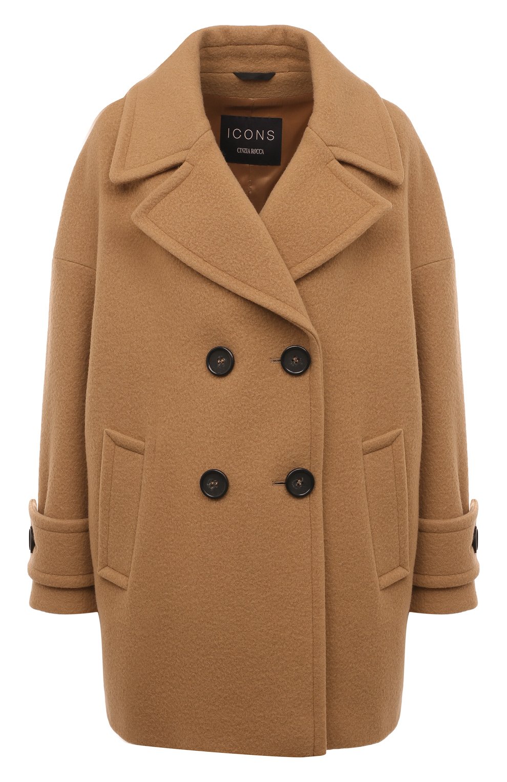 Шерстяное пальто ICONS CINZIA ROCCA, арт. UR28001/62B9, фото 1