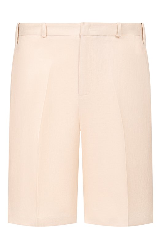 Льняные шорты Kiton UPKN098K0708H Бежевый UPKN098K0708H