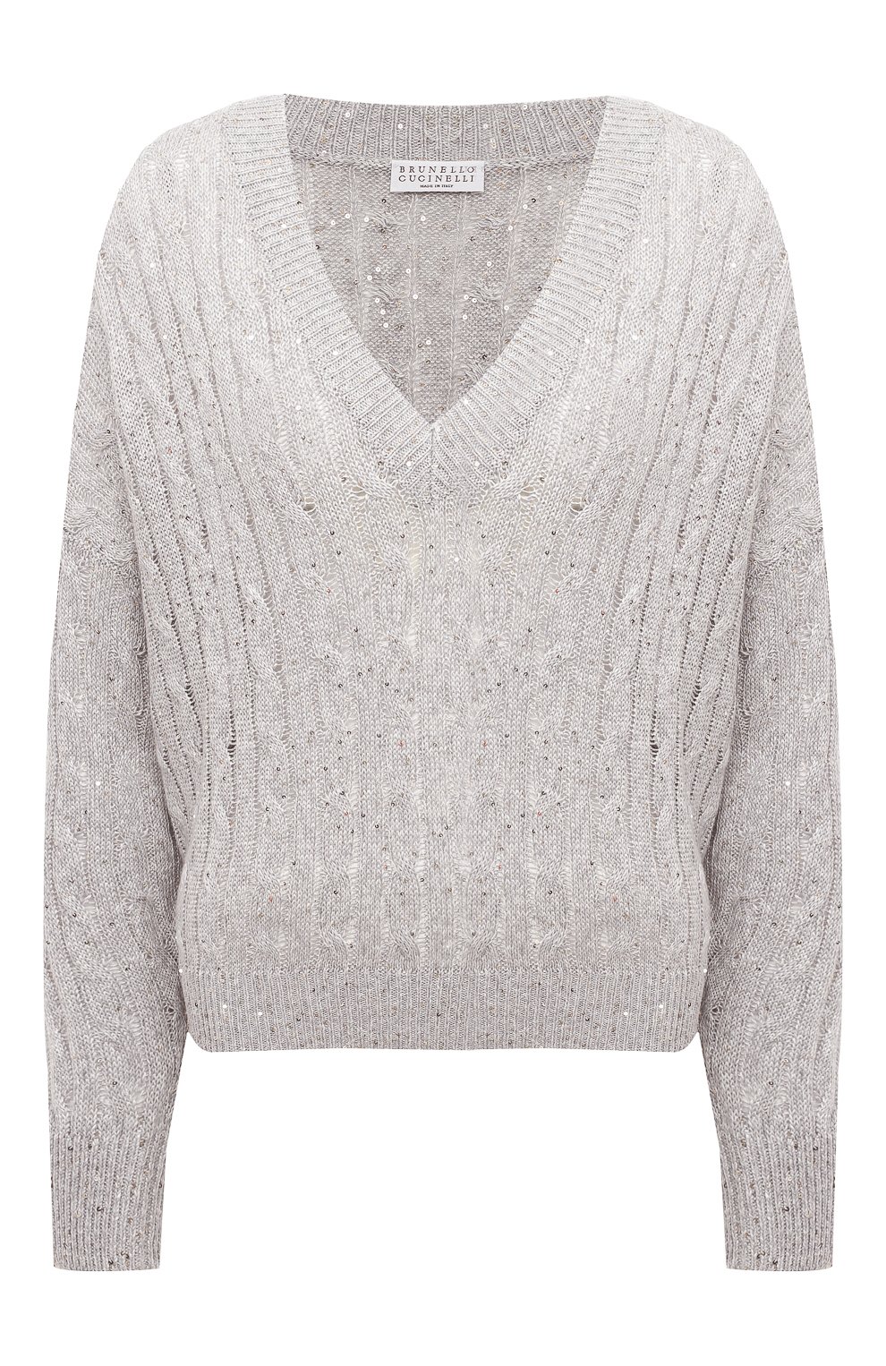 Льняной свитер BRUNELLO CUCINELLI, арт. MC000B1124, фото 1