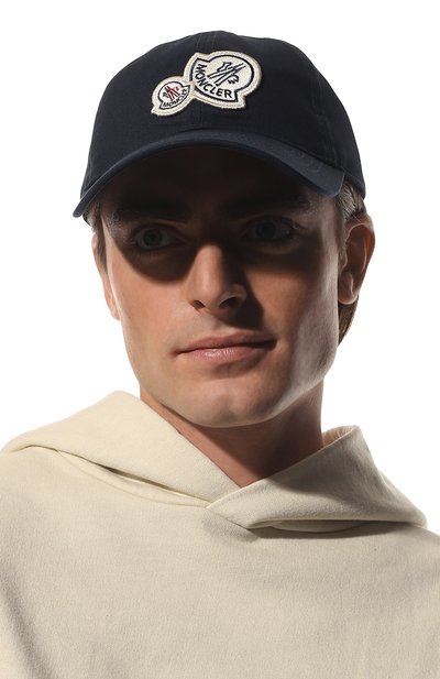 Хлопковая бейсболка MONCLER, арт. H1-091-3B000-19-04863, фото 2